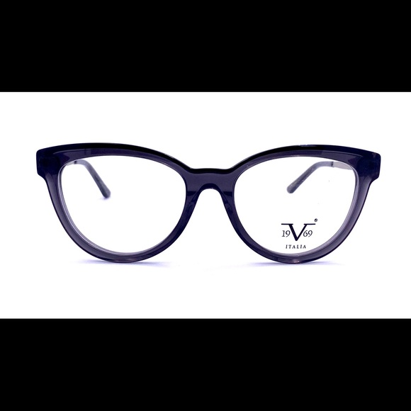 Black Versace Women's Glasses - Black Frame & Gunmetal Silver - Picture 7 of 13